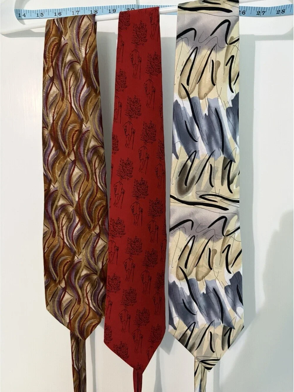 VTG Jerry J. Garcia 100% Silk Ties Lot of 3 Grateful Dead Flawless Made in USA